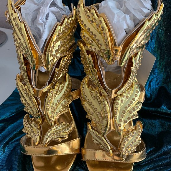 Jessica Buurman Diamante Embellished Heels - Picture 2 of 4